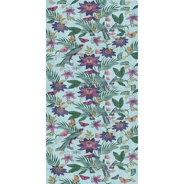 Amaya Tropical Birds Runner - Purple